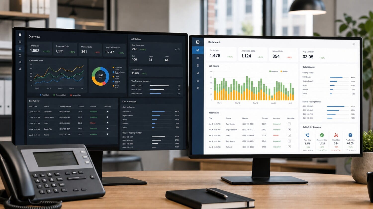 CallRail vs Call Tracking Metrics: Pricing and Features