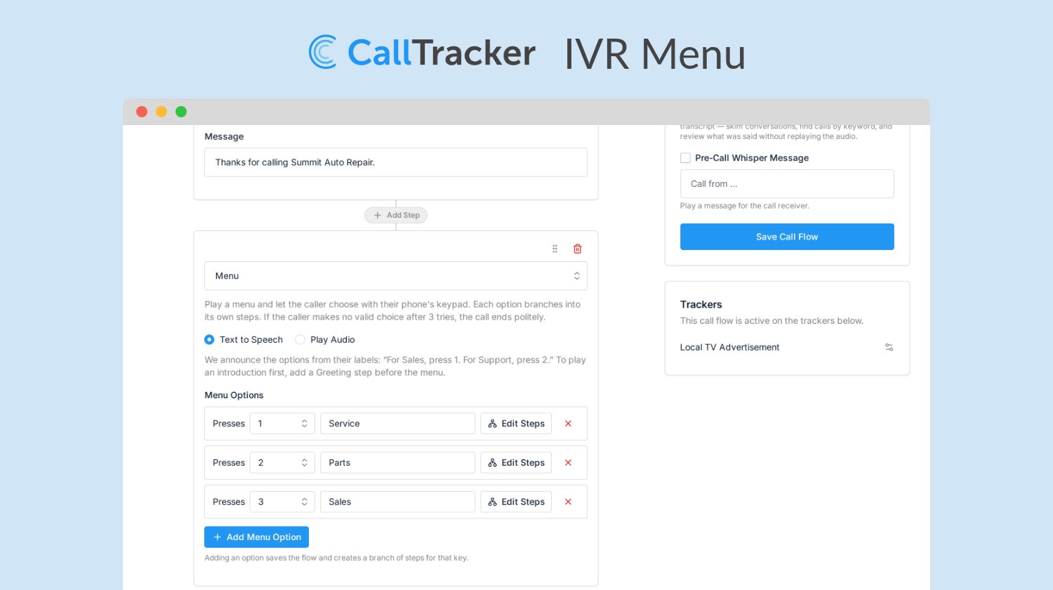 Introducing IVR Menus: Get Every Caller to the Right Team